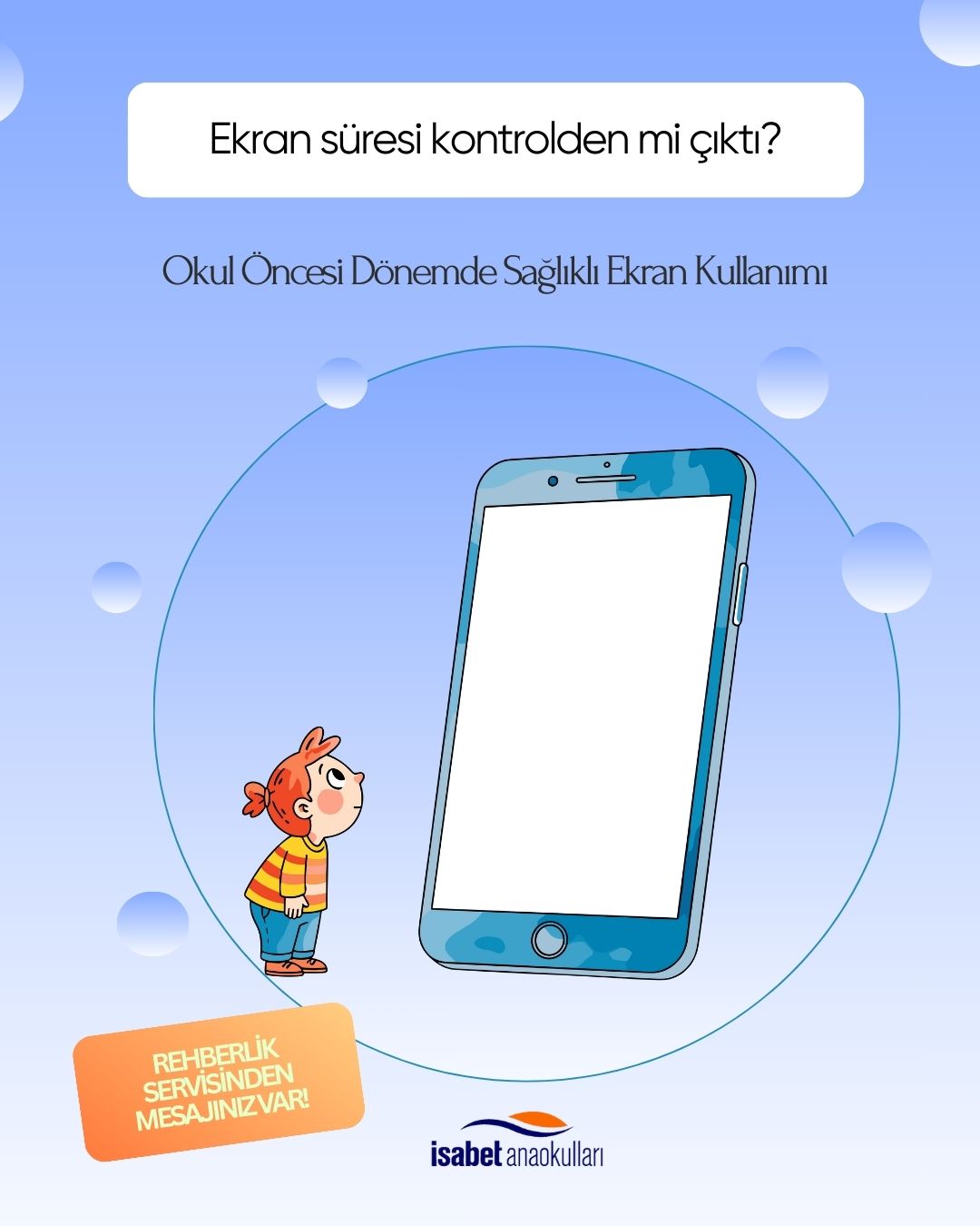 Dijital Çağda Denge: Çocuklarda Ekran Süresi Nasıl Yönetilmeli?