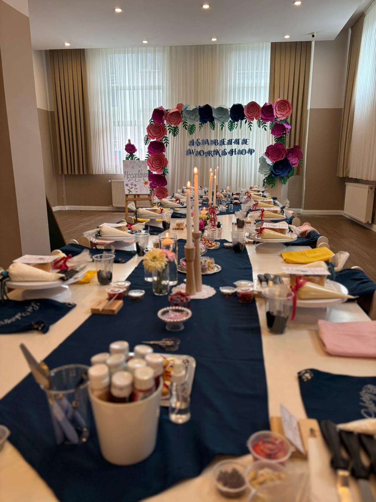 İsabet Anaokulunda Anne-Çocuk Pasta Workshop Etkinliği